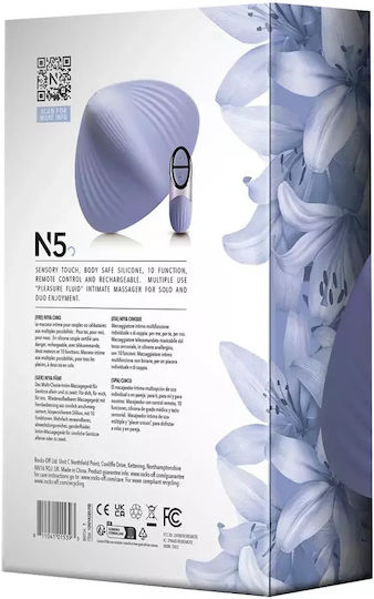 Rocks Off Vibrator pentru cupluri cu Telecomandă 11.8cm Lilac
