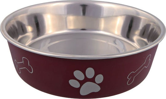 Trixie Metallic Food and Water Bowl for Dog and Cat 1.4L 21cm