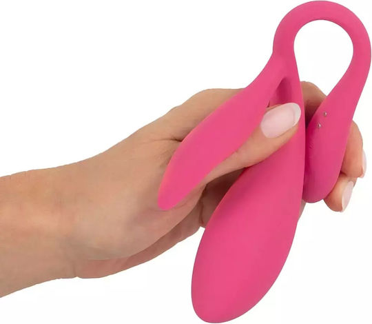 You2Toys Διπλός Δονητής με Απομακρυσμένο Έλεγχο 26cm Ροζ
