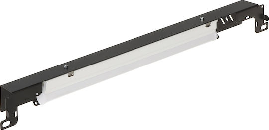 Led Panel Cabinet Rack 19 1u Black