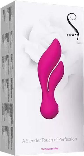 Swan Vibes The Feather Swan Vibrator Iepurele Roz