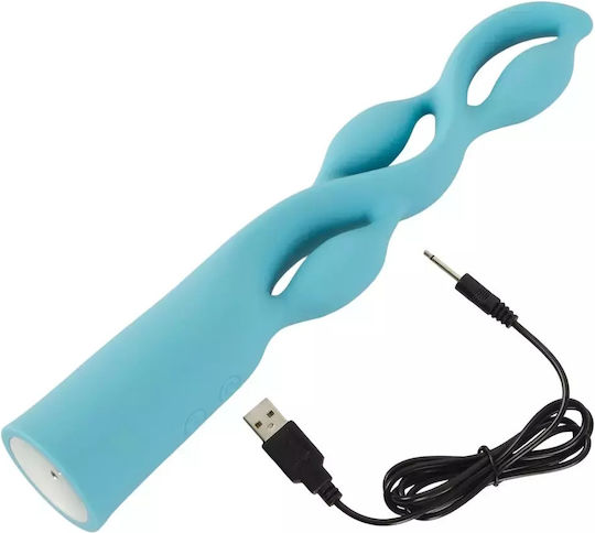 You2Toys Δονητής Rabbit 18.5cm Γαλάζιος