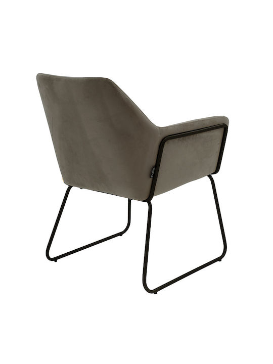 Mira Fotolii Sala de mese Catifelate Anthracite-Black 1buc 65x69x86buc