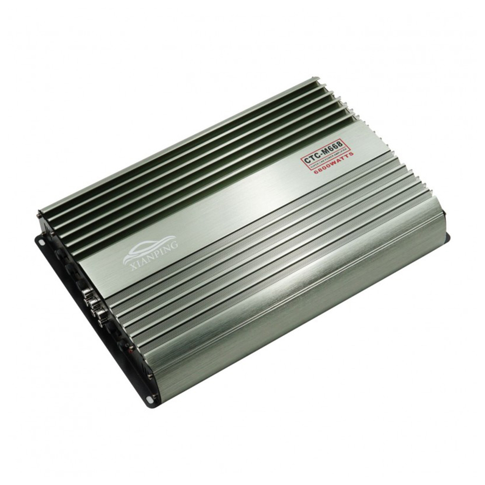 Amplificatore Auto Stereo CTC-M668 - 4 Canali 6800W Max, 160W RMS, 12V Per Casse Auto