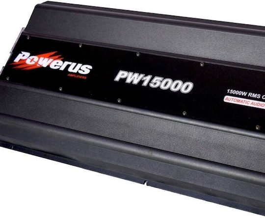 Powerus Pw15000 0.5Ω Car Audio Amplifier 1 Channel Class D