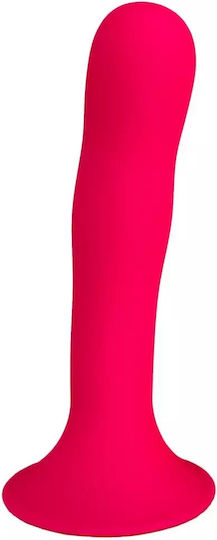 Adrien Lastic Hitsens Dual Density S04 Dildo Glass Dildo With Suction Cup Pink 17.8cm