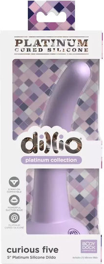 Pipedream Curious Five Ρεαλιστικό Dildo με Βεντούζα Lilac 13cm