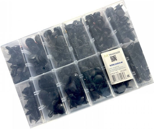 Raistar Raistar Car Plastic Clips 240 Pieces