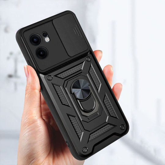 Techsuit Shield Stoßstange Silikon Rose Gold (Oppo Reno13 F, Oppo Reno13 F 5G, Oppo Reno13 FS 5G)