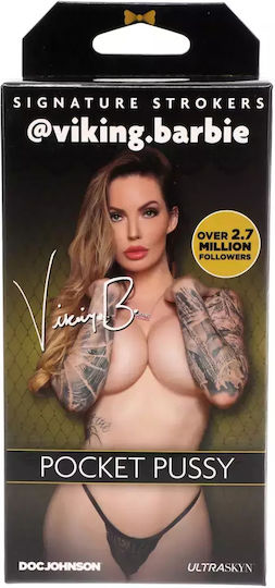 Doc Johnson Signature Strokers Viking Barbie Pocket Pussy Masturbator Vagina