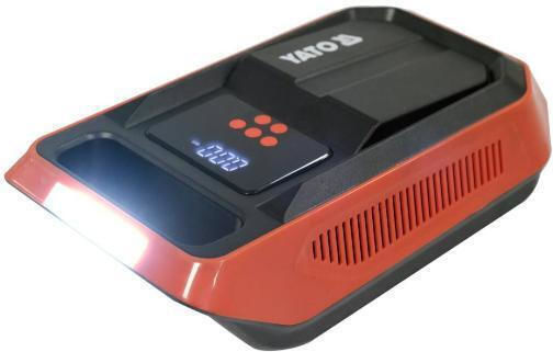 Yato Car Tire Pump 150PSI Rechargeable with Battery 12V