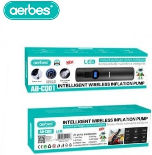 Aerbes Car Tire Pump 150PSI Rechargeable 12V