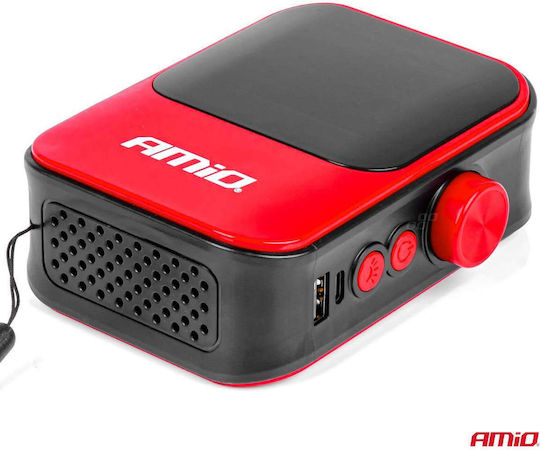 AMiO Τρόμπα Αυτοκινήτου 150PSI Επαναφορτιζόμενη με Μπαταρία 12V