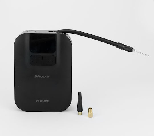 Phonocar Τρόμπα Αυτοκινήτου 116PSI με Καλώδιο Αναπτήρα 12V