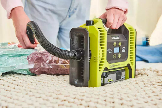 Ryobi R18MI-0 Autoreifenpumpe Wiederaufladbar ohne Batterie 18V