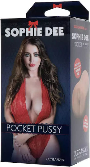 Doc Johnson Signature Strokers Sophie Dee Ultraskyn Pocket Pussy Masturbator Vagina