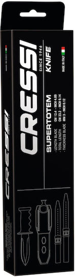 Cressi Μαχαίρι Κατάδυσης Supertotem 23.2 Εκ