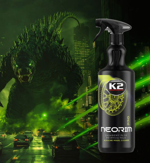 K2 Neorim Pro Σπρέι Καθαρισμού για Ζάντες και Ελαστικά Αυτοκινήτου 1L