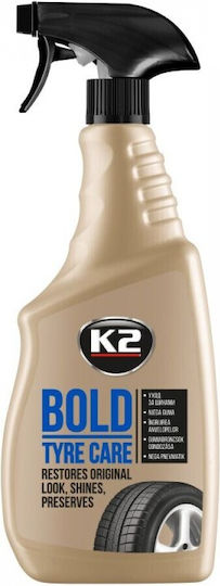 K2 Bold Спрей Полиране / Защита за Гуми на Автомобил 700мл
