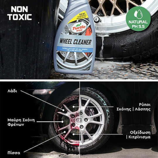 Turtle Wax Original Спрей Почистване за Дискове на Автомобил 500мл