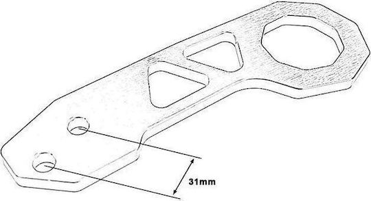 MTuning Blue Car Tow Hook