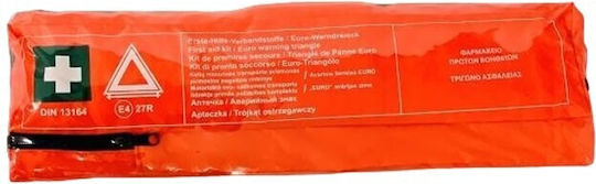 PK-Mot Car Emergency Kit With Pharmacy Warning Triangle And Gloves