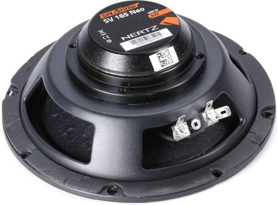 Hertz SV 165 Neo Subwoofer Αυτοκινήτου 6.5" 150W RMS