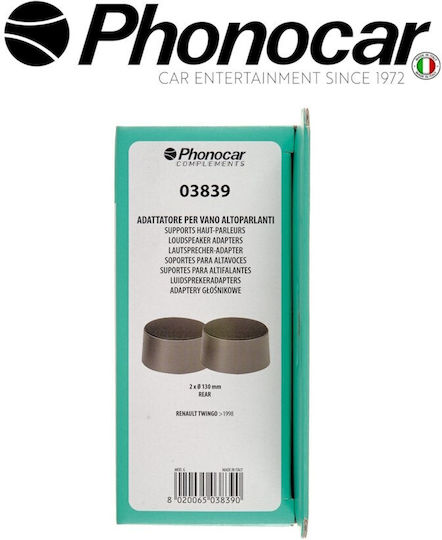 Phonocar Βάσεις Ηχείων 130mm για Renault Twingo 1998 2τμχ