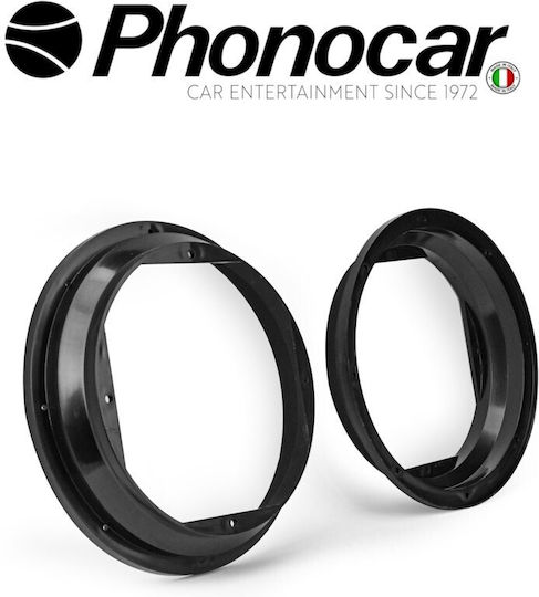 Phonocar Βάσεις Ηχείων Μπροστινές και Πίσω για Audi A2 - Seat Leon / Toledo - Vw Golf 2τμχ
