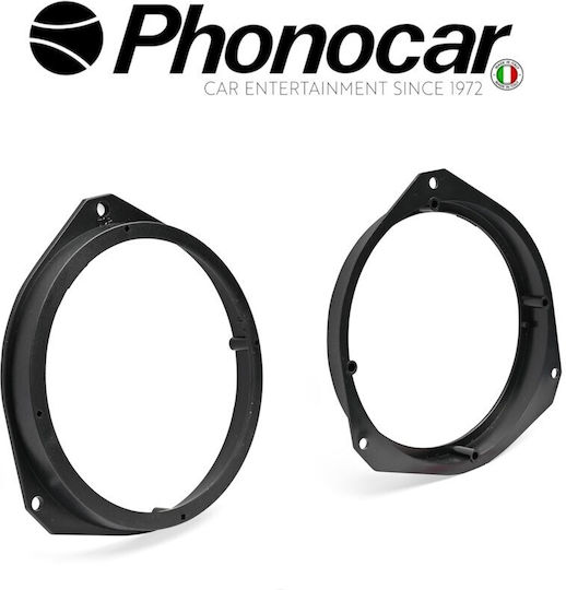 Phonocar Βάσεις Ηχείων Αυτοκινήτου Citroen Jumper Fiat Punto 2τμχ