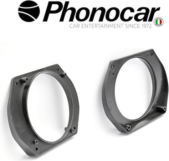 Phonocar Βάσεις Ηχείων Μπροστινές 130mm για Fiat Brava / Bravo / Marea 2τμχ