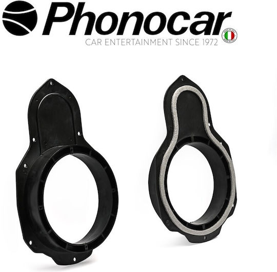 Phonocar Βάσεις Ηχείων Μπροστινές 165mm για Volkswagen Passat CC 2008 2τμχ