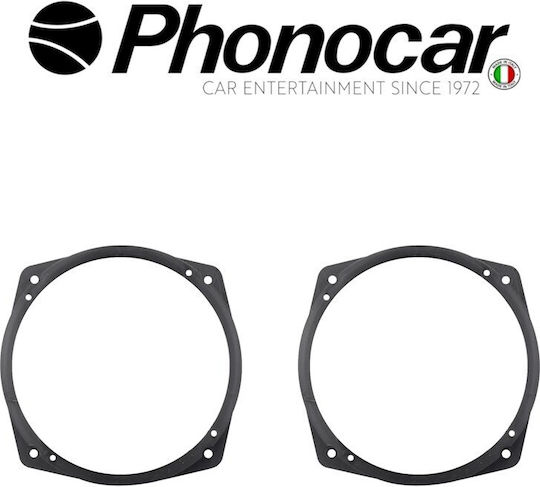 Phonocar Speaker Ring Car Front and Back Alfa Romeo Alfa 147 Fiat Idea Lancia Musa / Ypsilon 2pcs