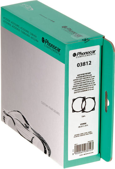 Phonocar Βάσεις Ηχείων Μπροστινές 165mm για Hyundai i10 2011-2014 2τμχ