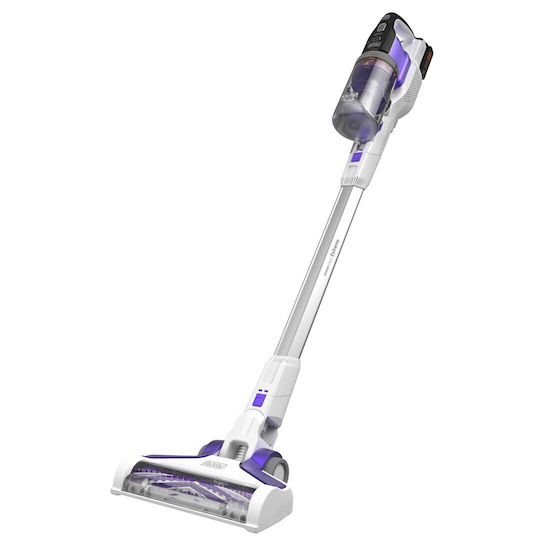 Black & Decker Rechargeable Stick Vacuum 18V White BHFEV1825CP