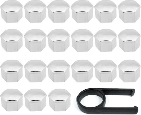 Autoline Bolt Caps M21x21mm Length 21mm for Key No 21 21pcs