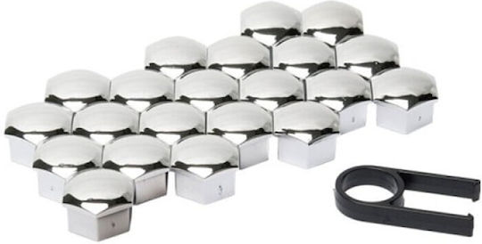 Autoline Bolt Caps M21x21mm Length 21mm for Key No 21 21pcs