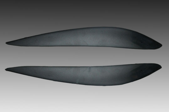 Motordrome Front Headlights Eyebrows for Skoda Yeti