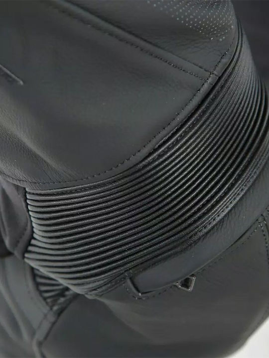 Dainese Pony 3 Men's Summer Leather Motorcycle Pants Black