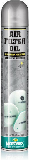 Motorex Air Filter Oil Λιπαντικό Φίλτρου Αέρα Μοτοσυκλέτας 750ml
