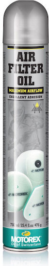 Motorex Air Filter Oil Λιπαντικό Φίλτρου Αέρα Μοτοσυκλέτας 750ml