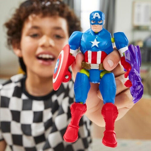 Action Figure Captain America Marvel Avengers Captain America 12cm.