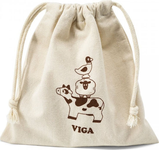 Viga Toys Stack Puzzle Farm Animals Lumarko 13965432 6971608447068