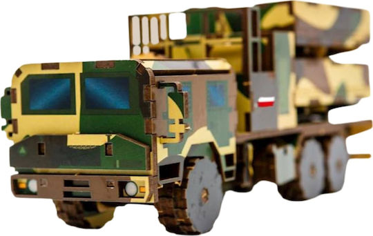 Puzzleok Στρατιωτικο Οχημα Ξυλινο Παζλ Μοντελο 3d Αυτοκινητο Στρατος Παζλ