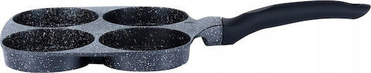 Vilde Black Line Pfanne für Pfannkuchen aus Aluminium mit Innenbeschichtung aus Stein