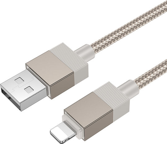 Hoco X110 USB-A to Lightning Cable Χρυσό 1m