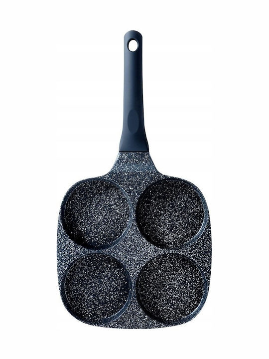 Vilde Black Line Pfanne für Pfannkuchen aus Aluminium mit Innenbeschichtung aus Stein