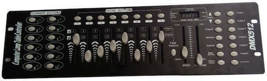 Consolă de Iluminat Acp 512 Light DMX Controller 192 Canale de Control Montare în Rack