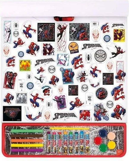 Spiderman Set de Colorat 42x35cm 25buc