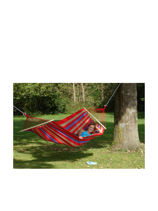 ACP Hängematte Einzeln Stoff Mehrfarbig 210x80cm